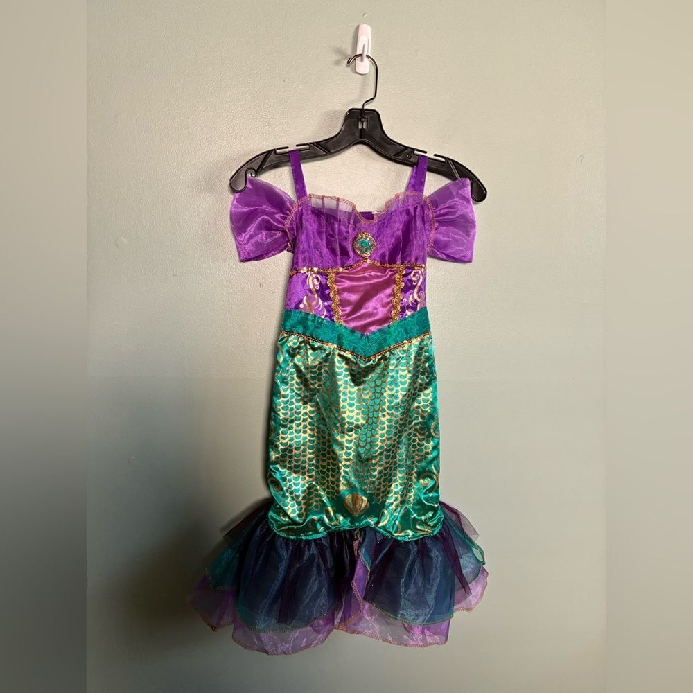 DISNEY JAKKS PACIFIC LITTLE MERMAID ARIEL PINK DRESS UP HALLOWEEN COSTUME